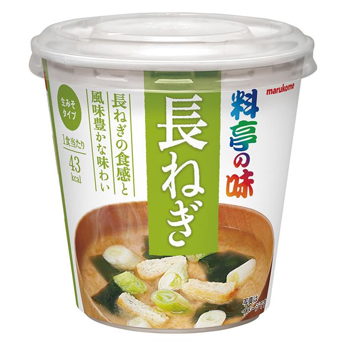 マルコメ カップ 料亭の味 長ねぎ 1食×6個入 ／食品