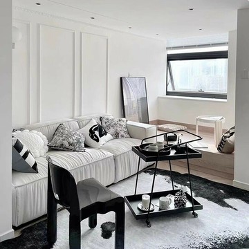 邊幾 沙髮邊幾 沙髮推車邊幾可移動輕奢黑色小茶幾簡約現代創意網紅ins床頭角幾 逸雅家居館