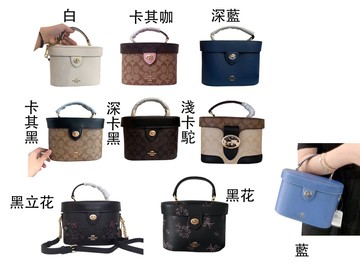 coach 化妝包小容量國際正版保證進口防水防刮皮革品卡購證塵套提袋等候10-15日