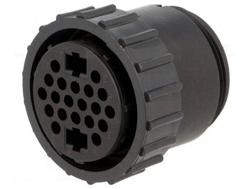 206612-1 22P 母頭 TE / Tyco AMP CPC-4系列環形圓形連接器 connector 接頭【佑齊企業 iCmore】