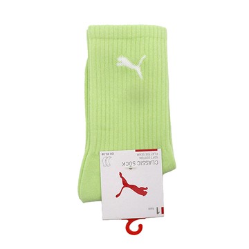 【全館滿額折】 Puma NOS 綠色 素色 跳豹 長襪 運動 棉質 女款 H4820【 BB134510】