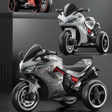 免運速發 開發票 兒童電動電動車摩托車大款三輪車女孩寶寶小孩充電玩具車遙控