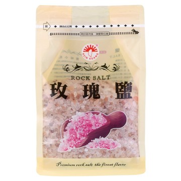 新光洋菜 玫瑰鹽 粗 1kg  1個