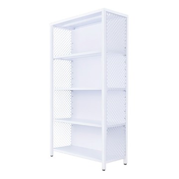 折疊置物架 10kg  156 x 80 x 35cm  白色  5層