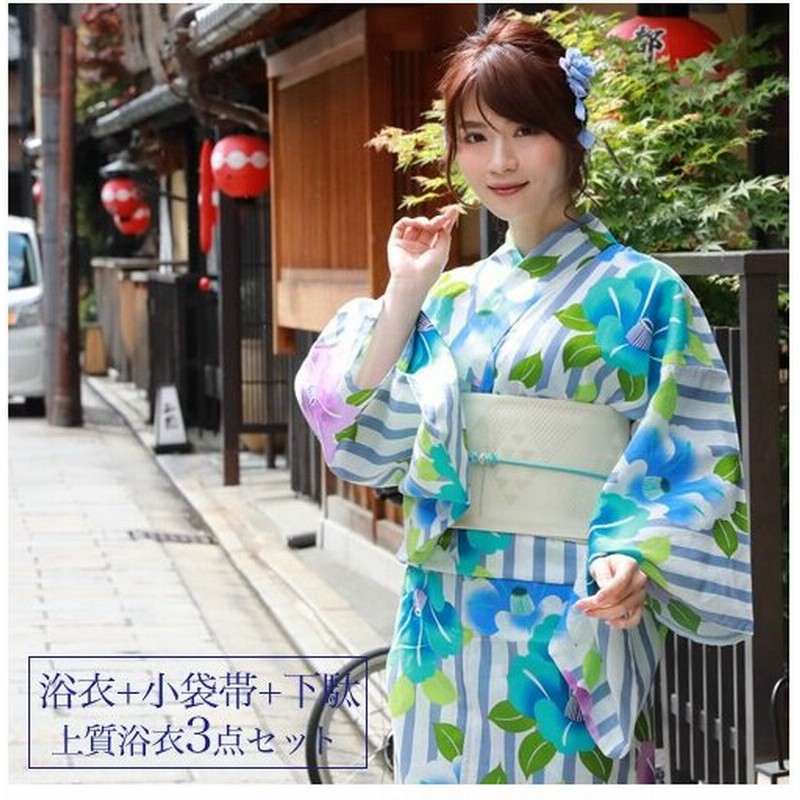 浴衣 レトロ レディース セット 染色 生地が日本製 高級変わり織り浴衣３点セット 白地にストライプと椿 浴衣 椿 ストライプ 浴衣 白 通販 Lineポイント最大0 5 Get Lineショッピング