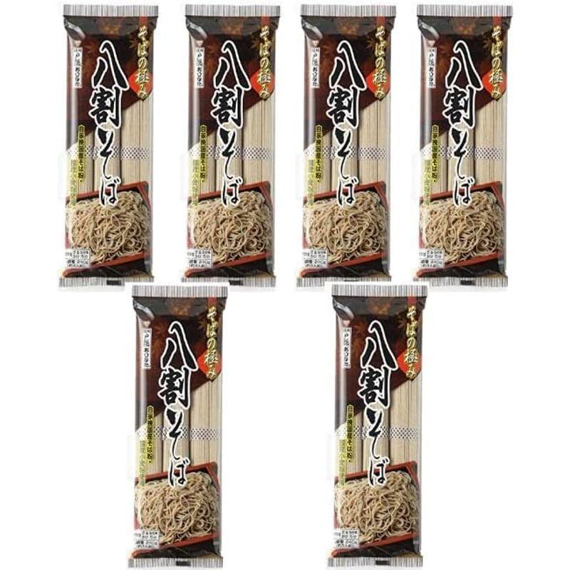 おびなた そばの極み八割そば 240g×6袋 そば屋のそばつゆ 400ml×4本