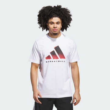 adidas ADIDAS BASKETBALL 短袖上衣 T恤 男 JV8423 官方直營