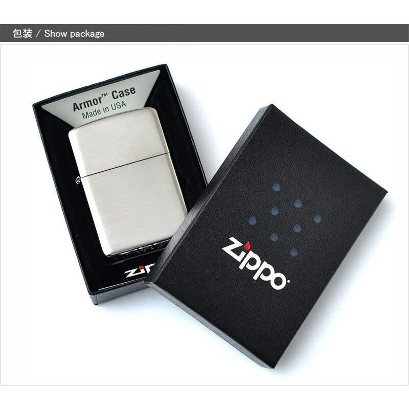 ZIPPO ジッポー Armor Case Platinum Plate