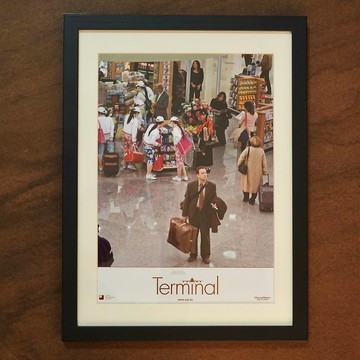 2004 The Terminal 航站情緣 Lobby Card 廳卡 電影海報 原版