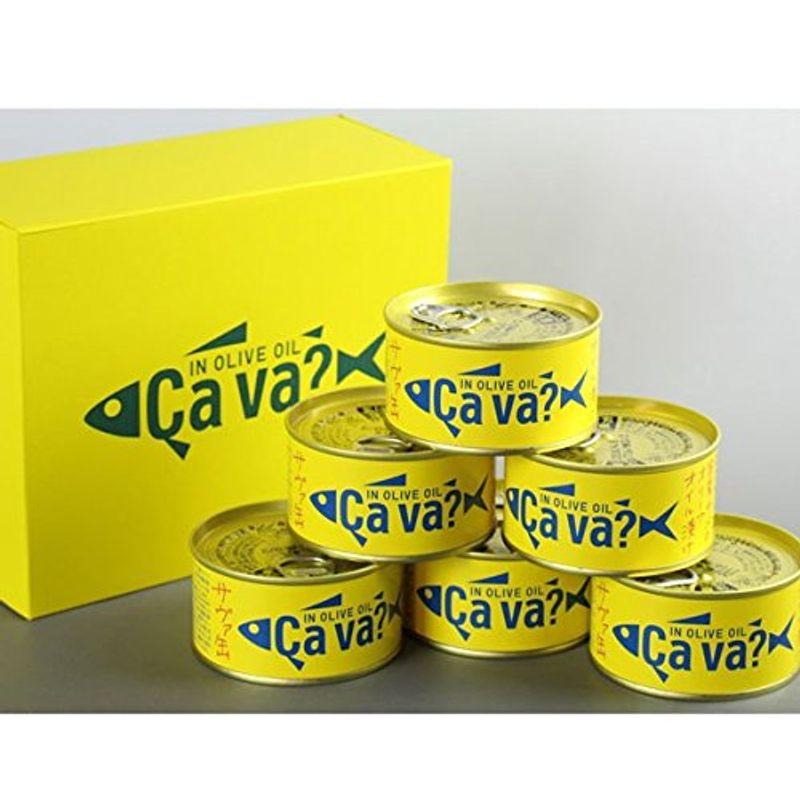 岩手県産 サヴァ缶 国産サバのオリーブオイル漬け 170g ×6セット
