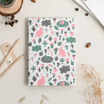 Casual A5粉彩日和橫線筆記本-兔子【EL COMMUN】 TAAZE讀冊生活