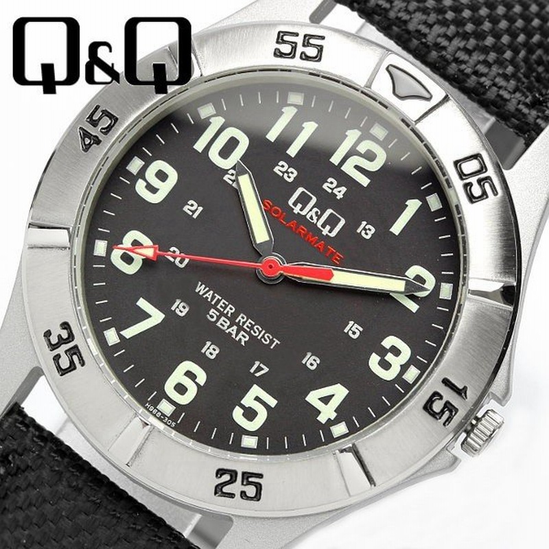 シチズン Citizen Q Q 腕時計 ソーラーウォッチ あかり発電 ソーラーメイト ５気圧防水 ミリタリーデザイン メンズ Mens H968 305 通販 Lineポイント最大0 5 Get Lineショッピング