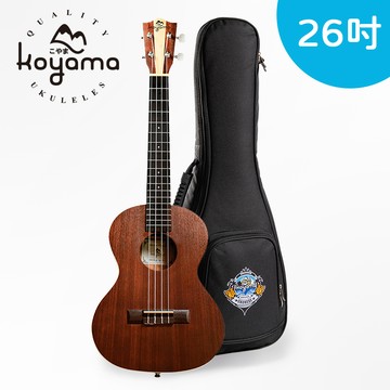 【有琴門樂器】Koyama KYM-T12 T12 26吋 烏克麗麗 桃花心木 雙色琴頭 新手初學入門