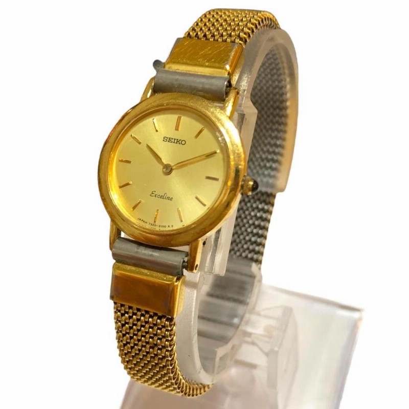 SEIKO Exceline 18kt 腕時計 専用です‼️SEIKO EXCELINE 18KT 金無垢