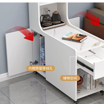 沙發柜 邊柜 夾縫柜 實木沙發邊柜家用現代簡約儲物柜落地款輕奢高級夾縫側邊柜包安裝