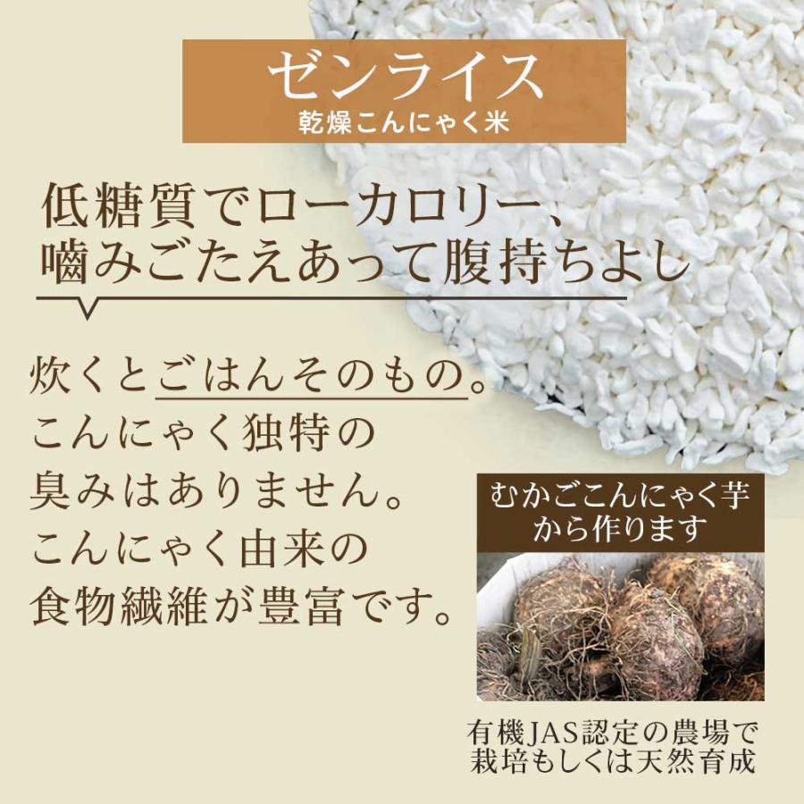 パックご飯 玄米 こんにゃく ごはん [玄米ゼンライス] 160g ×20 こんにゃく米入 低カロリー 低糖質 ダイエット 健康 食品