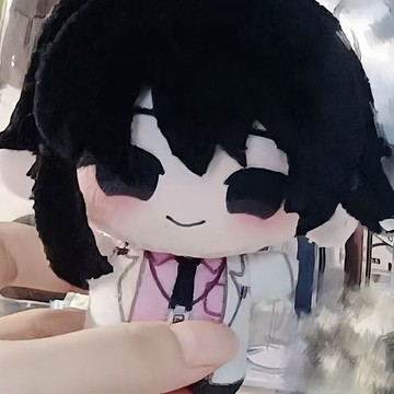 【臺灣出貨】頭七周邊莫承威努努二次元娃娃10 cm印花海星體毛絨玩偶送禮