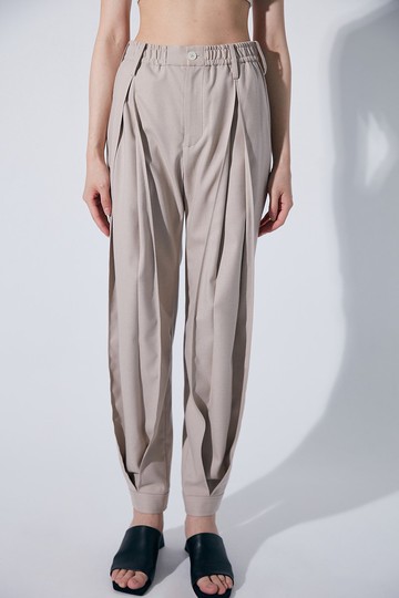 打褶束踝工裝褲