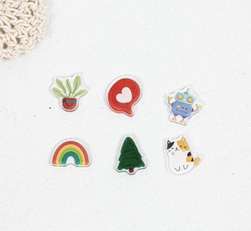 客製禮物 | DIY搖搖樂磁吸鑰匙圈-主題配件加購