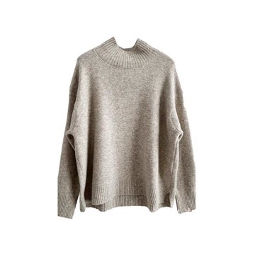 軟糯半高領毛衣女秋冬季新款內搭針織衫顯瘦打底寬松慵懶外穿上衣