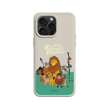 iPhone 15 Pro Max SolidX 貝殼灰 - Disney - Lion King 迪士尼-獅子王 - 獅子王 Le Roi lion - Plus fort ensemble