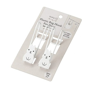 ECHO兔子門掛式塑膠袋掛勾(2入)『顏色隨機』 0647330 戶外 休閒 居家