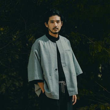 和風無領罩衫 ( 野良著 )