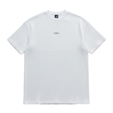 KANGOL KANGOL 短T 白色 經典 束條 紋理 短袖 上衣 中性 6625100100
