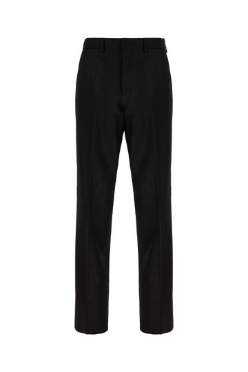 Fendi Black Wool Blend Pants
