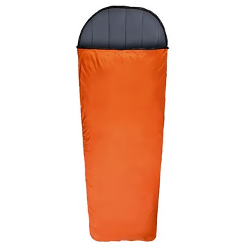 Litume 意都美 FENC Insulate 科技棉睡袋 225 x 85 x 65 CM 0°C - 10°C 台灣製造  黑色 + 桔色  1個