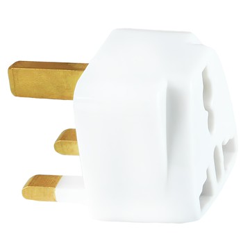 Dr.AV 聖岡科技 英規T型萬國轉換插頭  PC外殼 阻燃防火 耐高熱  1個