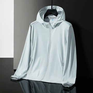 【巴黎精品】防曬外套連帽夾克-冰感高彈透氣超薄男女外套14色a1ba12
