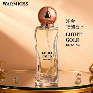 桃園出貨✨沉穩大女主感!WARMKISS淺金福韻香水職場通勤溫柔花果香持久留香