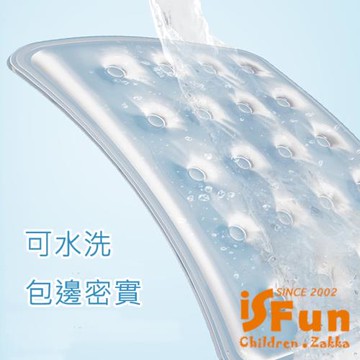 【iSFun】夏季降溫 減壓涼感凝膠冰坐墊30x40cm/透明