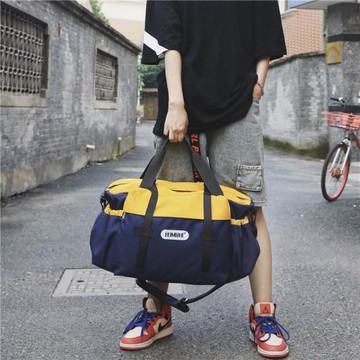 高中生裝衣服包收納行李袋男款手提旅行包男大容量學生住校行李包