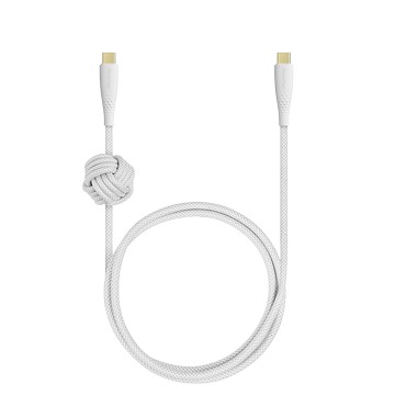UrbanDesign Cable編織快充線 Type-C to Type-C 100cm 黑色