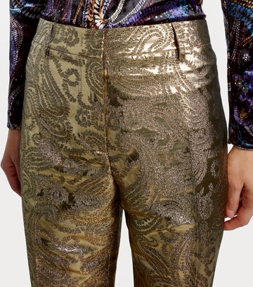Etro Paisley brocade flared pants