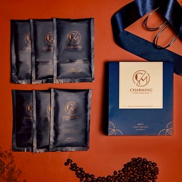 巨蟹座專屬的精神補給【Charming 喬名巧克力】咖啡可可沖泡飲（30g 6入/盒 ) 生日送暖 🚗快速出貨