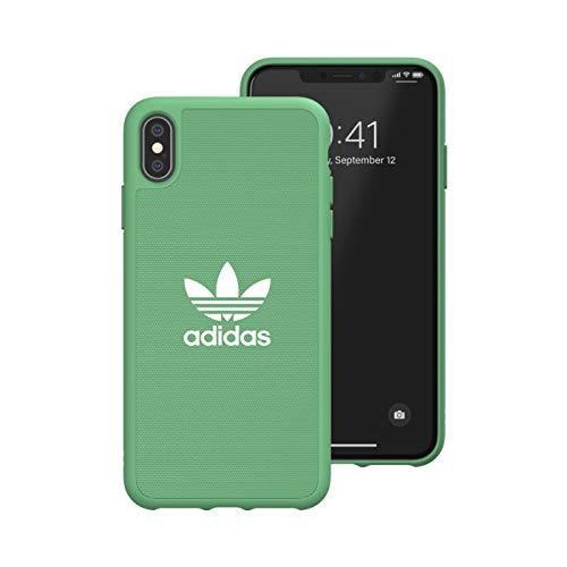 adidas アディダス iPhone XS ケース スマホケース アイフォン 耐衝撃 TPU キャンバス地 adicolor ハイレゾグリーン ブランド 通販 LINEポイント最大0.5%GET | LINEショッピング