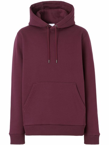 Burberry - Location-print hoodie - men - Polyester/Cotton - L - Brown