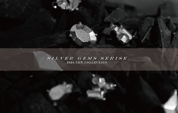 銀寶石耳環 Silver Gems Series