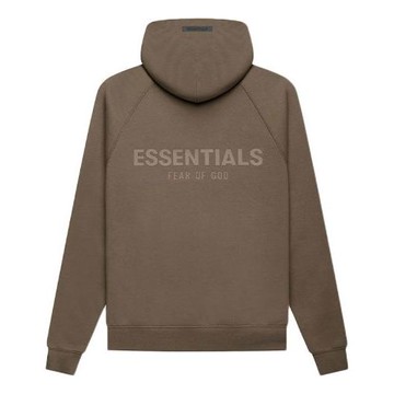 Fear of God Essentials FW21 Pullover Logo Hoodie 'Harvest'