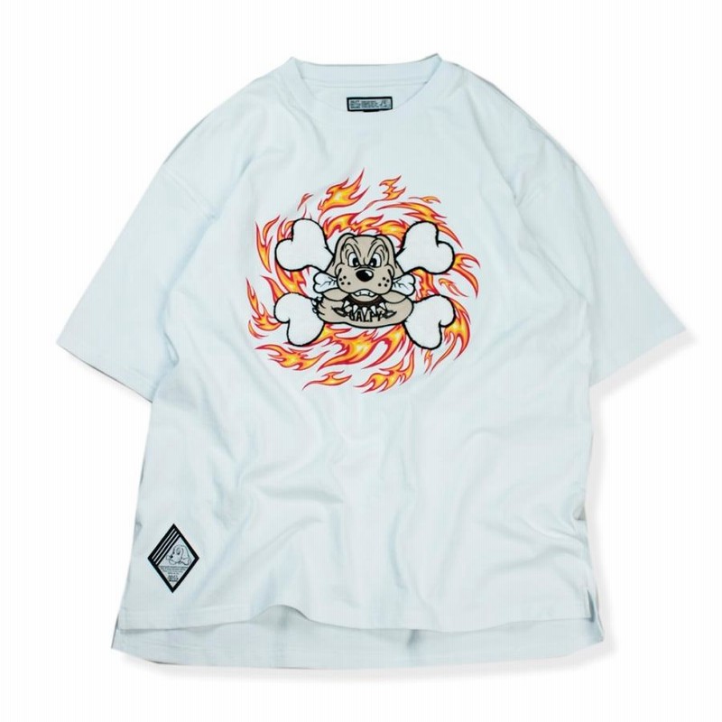 ガルフィー GALFY 白 Tシャツ半袖 ガルフィー GALFY 半袖Tシャツ ヤミニソマリシ （XL） 白 It is