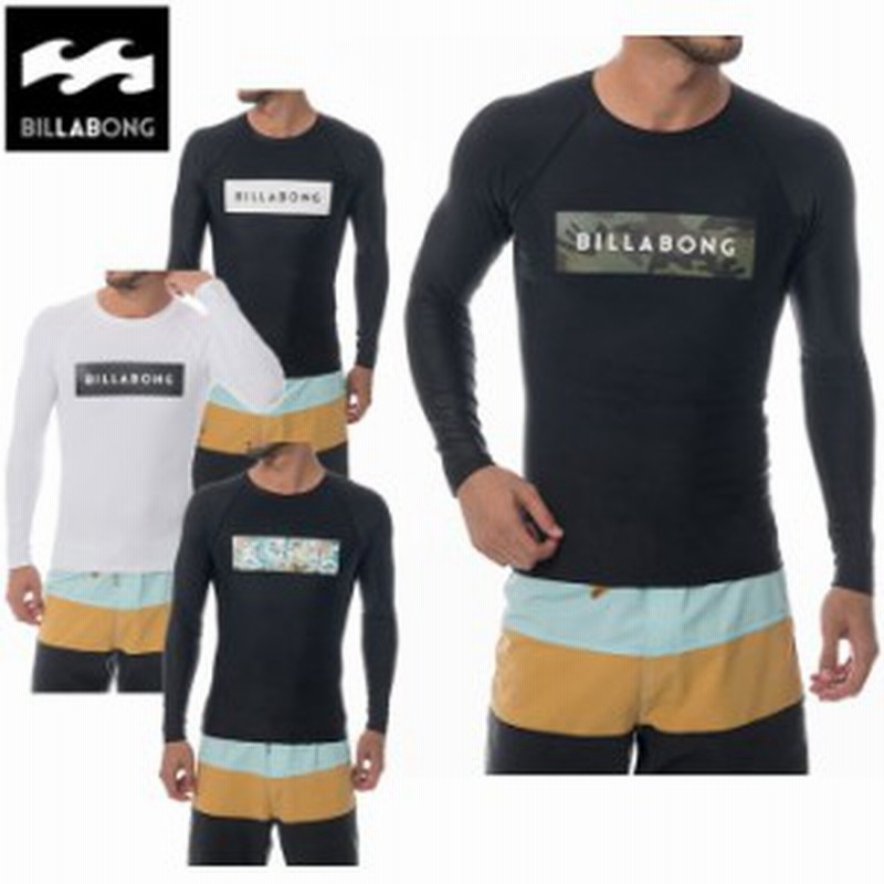 ビラボン Billabong 長袖ラッシュガード 日焼け防止 Aj 水着 メンズ ボックスロゴ 通販 Lineポイント最大1 0 Get Lineショッピング