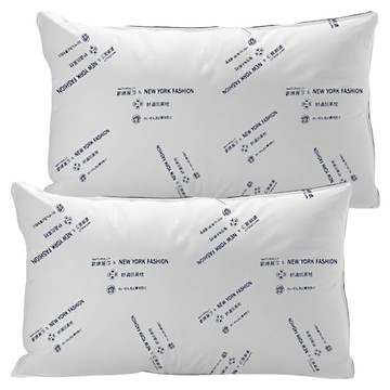 其他品牌 金牌枕頭 調整型 中低枕 軟 蓬鬆 舒適好眠  白色  75 x 45cm  2個