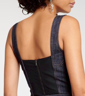 Dolce & Gabbana Denim bustier