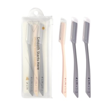 【J-lin】專業日常小眉刀 3入