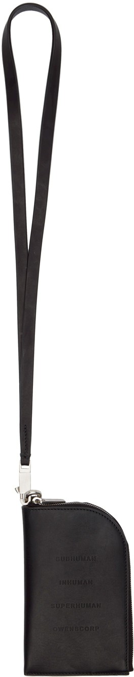 Rick Owens 黑色挂颈包