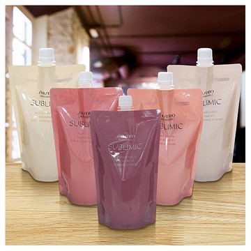 SHISEIDO 資生堂~芯之麗盈潤新生／輕縈柔波／極光綻色護髮乳(補充包)450g 款式可選