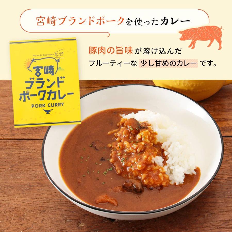 [宮崎経済連直販]  宮崎ブランドポークカレー 180ｇ